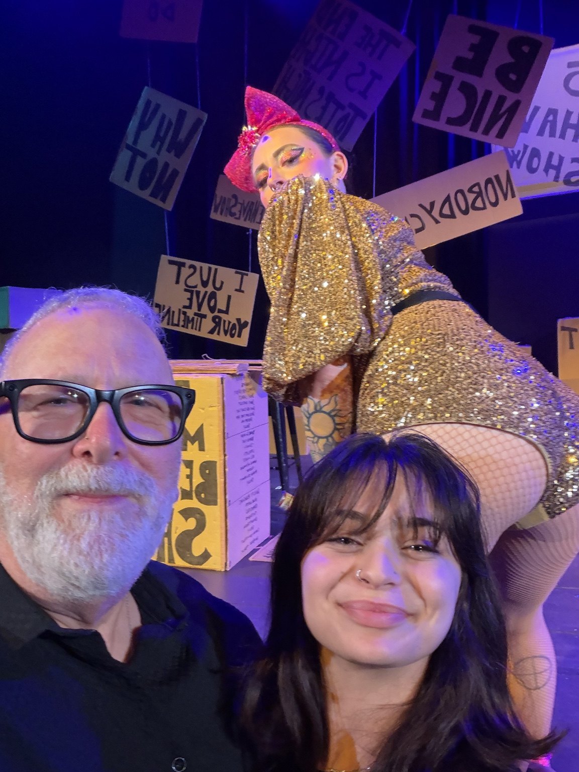 One more memory from a night at the show.