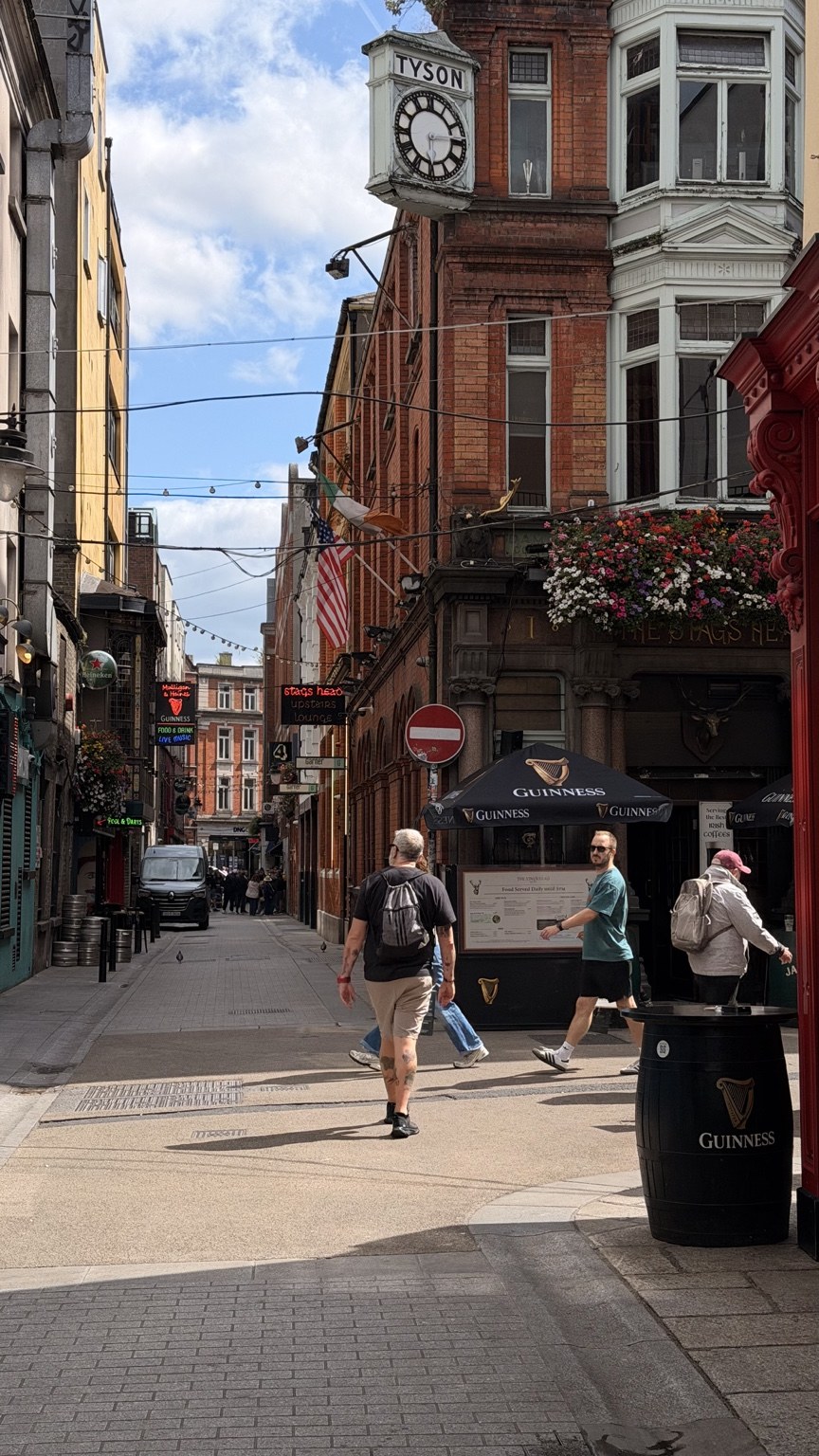 A Dublin street scene.