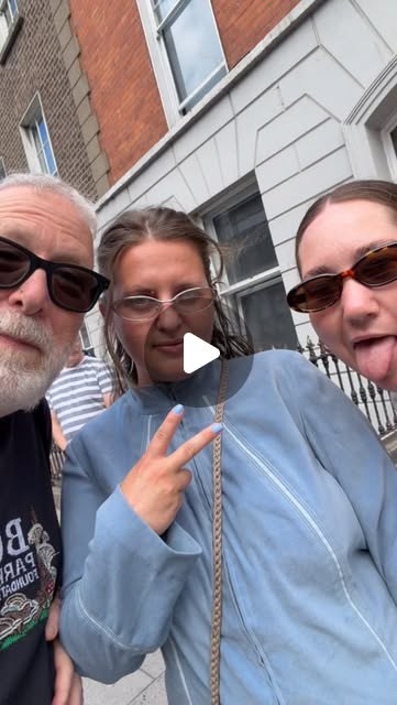 Mark with companions in the cover of his Dublin reflection reel