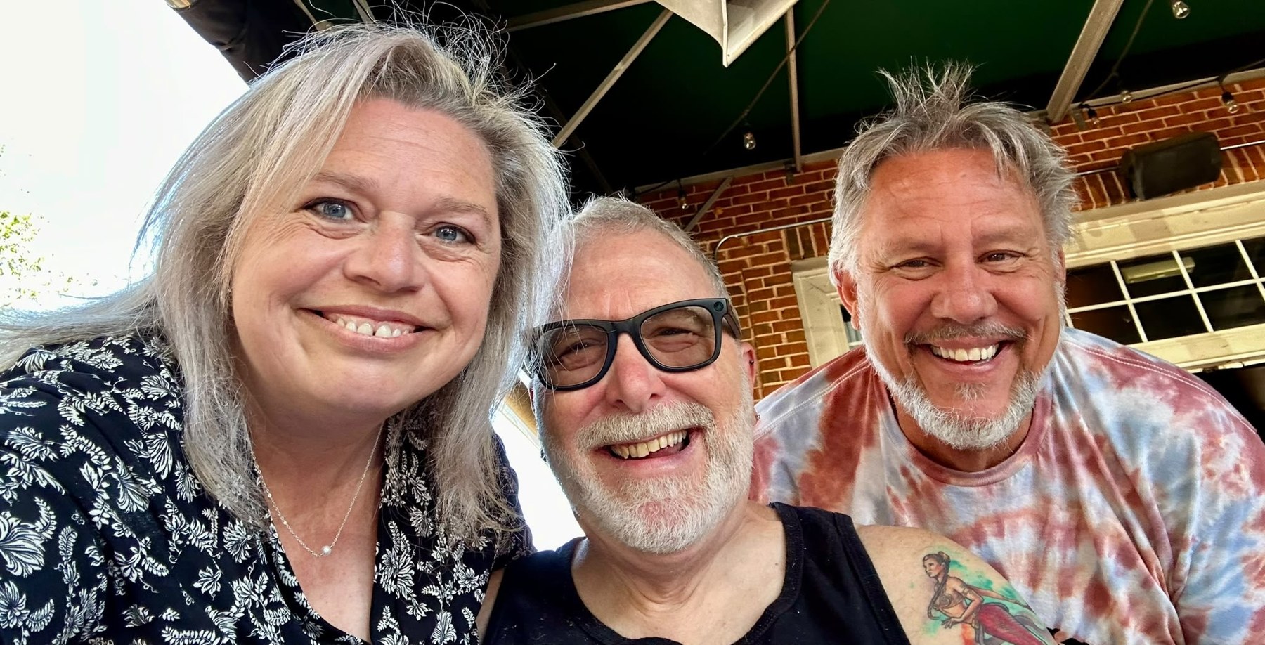 Nathalie, Mark and Steven together in Atlanta