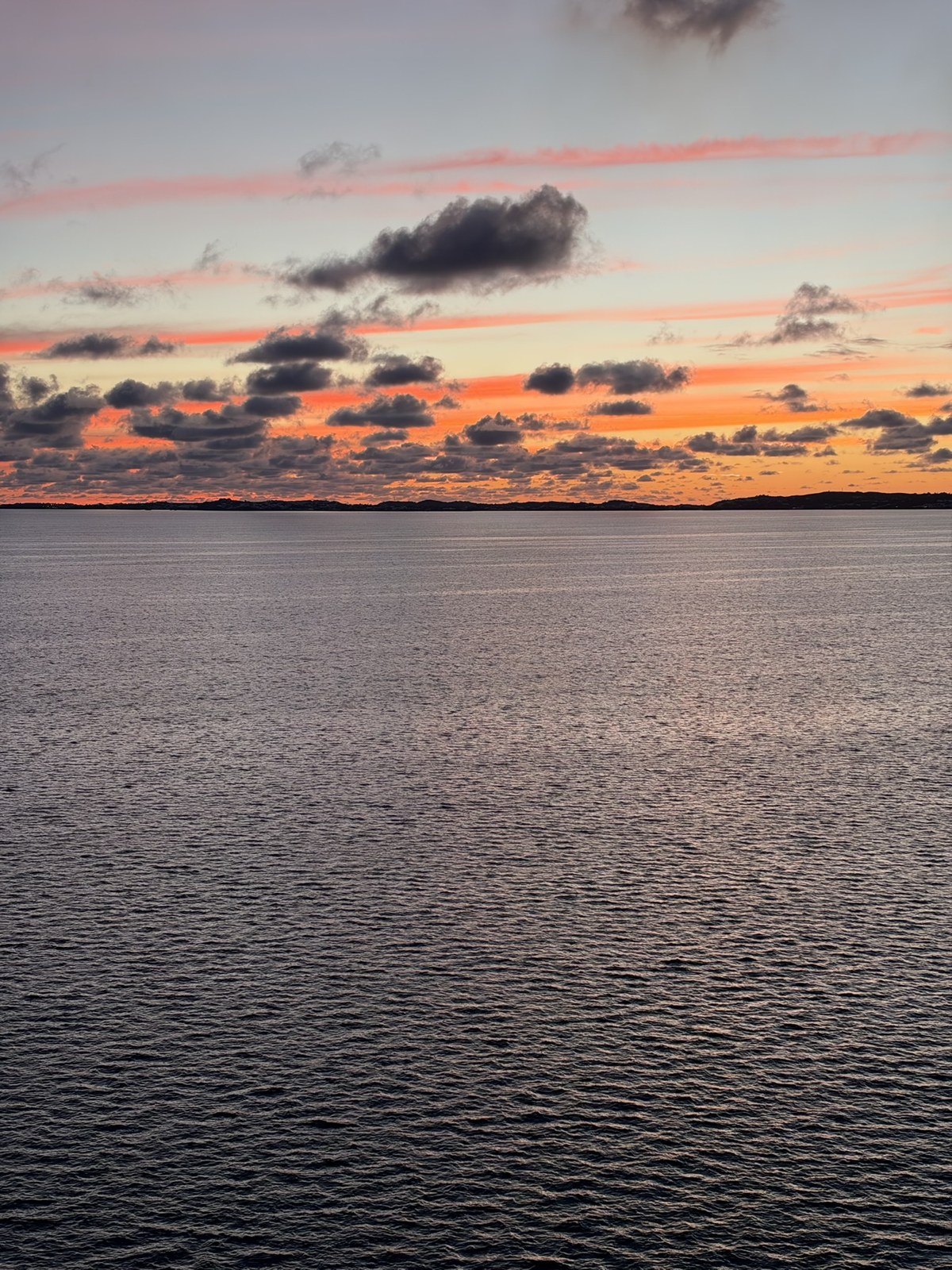 October 5 · A quiet morning over the water.